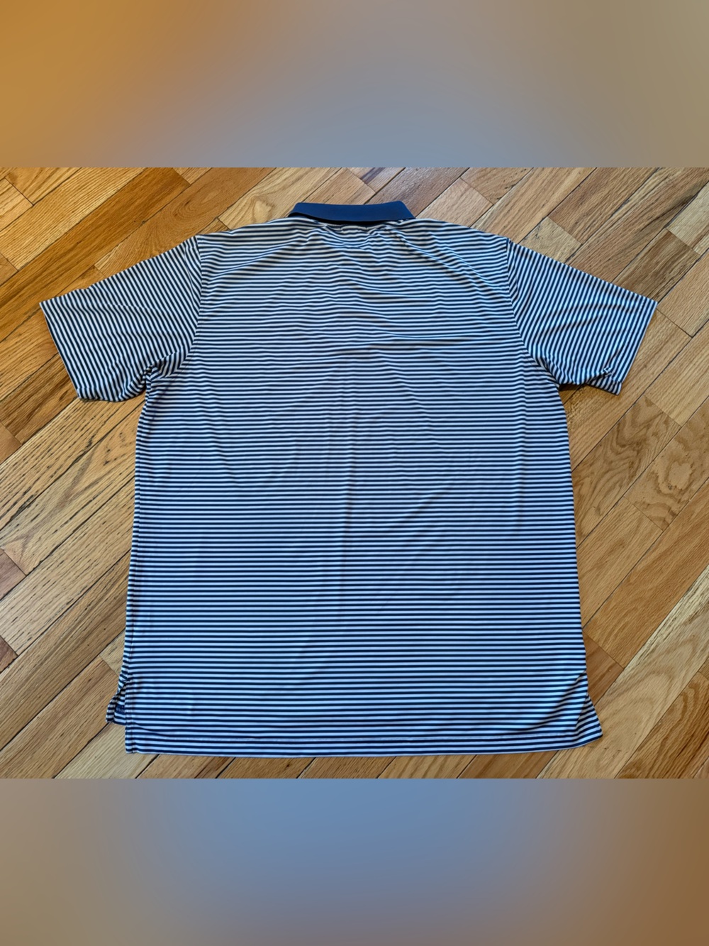 PETER MILLAR Indian Head Golf Club Summer Comfort Golf Polo Blue/White Size XXL - Picture 7 of 13